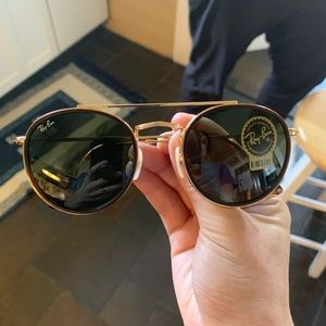 Round Double Bridge Ray-Bans BRAND NEW